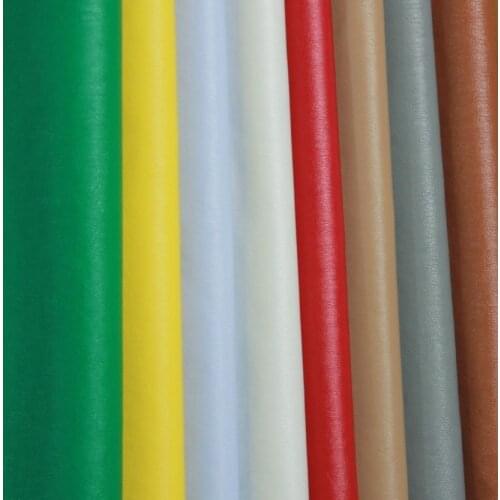 10 yards roll New washable PU artificial leather fashion garment coat jacket Clothing leather fabric waterproof 0.6mm thick