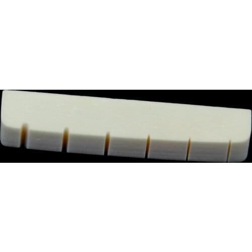 2pcs Ivory Buffalo Bone Nut Slotted for Les Paul LP Electric Guitars Makers
