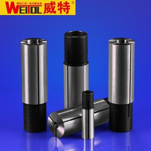 WeiTol 2 pcs CNC machine solid carbide end mill adapter conversion sleeve milling cutter chuck Universal engraving machine part