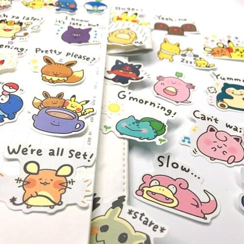 32PCS Cartoon pet Paper Sealing Stickers Crafts And Scrapbooking book Decorative sticker DIY Stationery