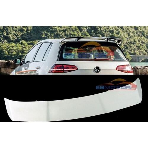 Real Carbon Fiber Auto Car Roof Spoiler Wing for Volkswagen VW Golf VII Golf7 GTI With R Only V075