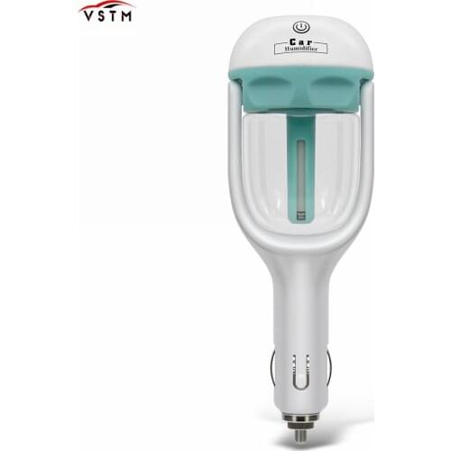 4Colors Car Humidifier Air Purifier Freshener 50ML Essential Oil Diffuser Aromatherapy DC 12V Portable Auto Mist Maker Fogger