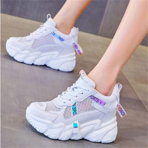 Summer Ankle Boots Womens Cow Leather Sandals Platform Wedge High Heels Lace Up Round Toe Casual Comfort Beach Travel Shoes