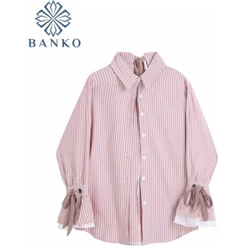 Mina Happiness Women's Striped Shirts