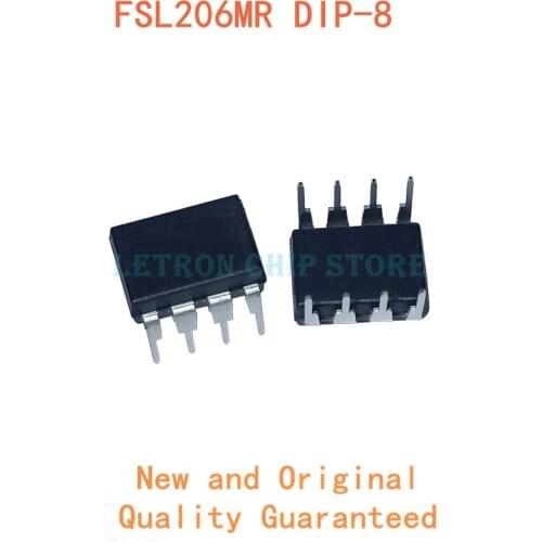 10PCS FSL206MR DIP8 L206MR DIP-8 FSL206 DIP new and original IC Chipset