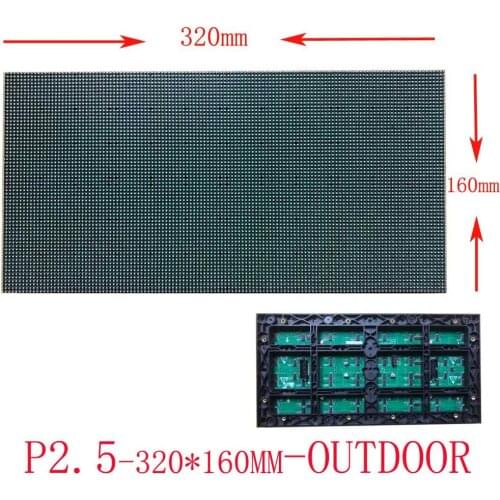 Outdoor led Screen P2.5 module display