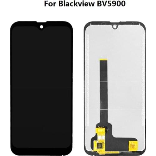 OEM Original For Blackview BV5900 LCD Screen and Digitizer Touch Screen Assembly Black