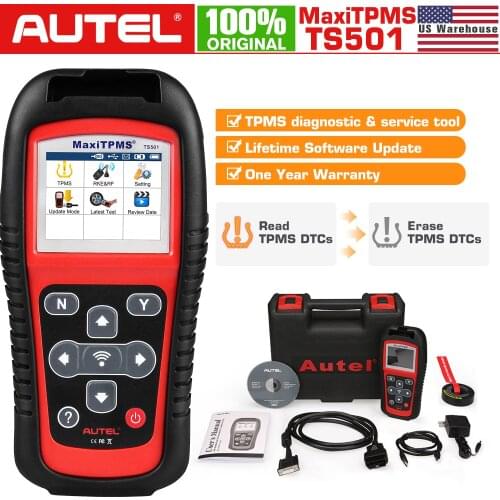 Autel TS501 TPMS Tire Pressure Sensors Activate And Decode Tool AS TS508 TS601