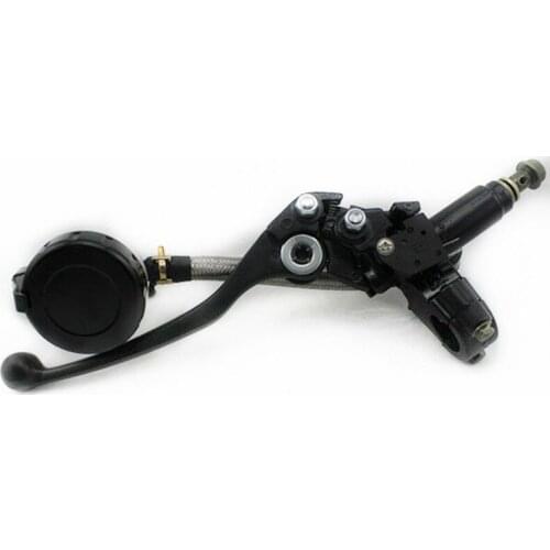 Adjustable 17mm Bore Brake Lever Master Cylinder Motorcycle Handlebar Grips 7/8" For Yamaha Honda Dio Suzuki Kawasaki