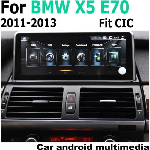 Car Android original style For BMW X5 E70 2011-2013 CIC GPS Navigation radio stereo 2 Din multimedia player DSP HD touch screen