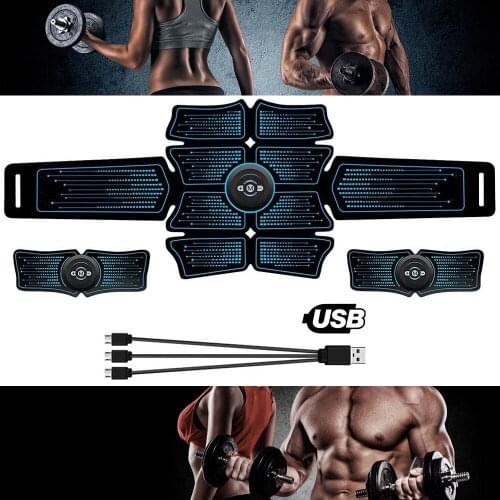 Home Gym Abdominal Muscle Stimulator Total ABS Fitness Equipment Training Gear Muscles Press Simulator Muscle Training Apparatus