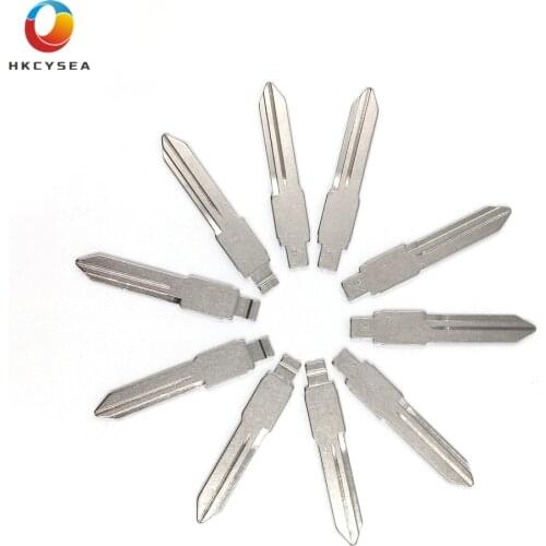 HKCYSEA 10 pcs/lot Metal Blank Uncut Flip KD Remote Key Blade Type #26 for GM for Buick