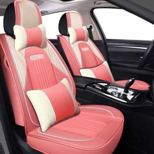Leather Car seat covers For honda civic 2006 2011 fit accord 7 pilot 2009 2020 7 crv 2008 city 2003 2018 accessories