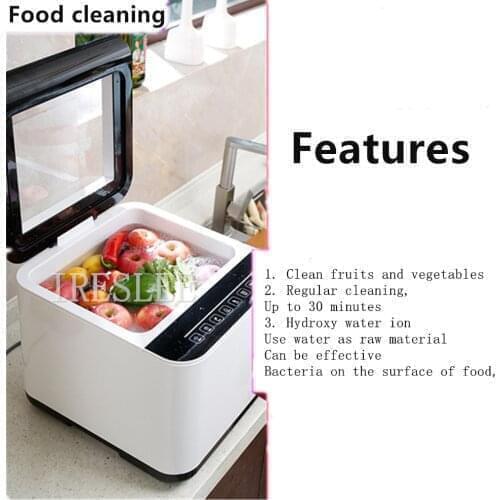 Fruit and Vegetable Cleaning Detoxification Machine Food Washing Machine 220v100w Household Automatic Food Purifier