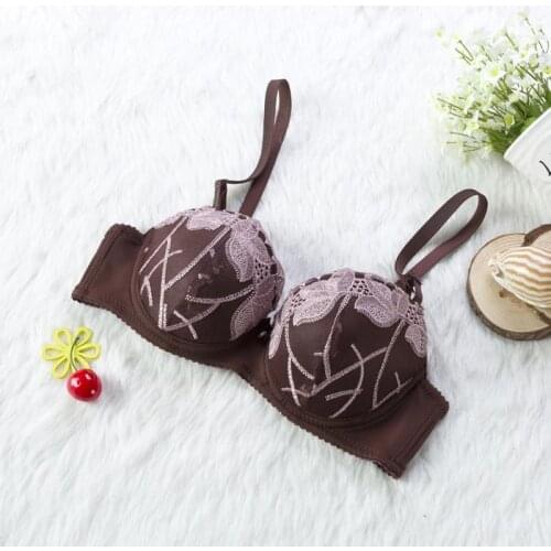 Wholesale 6 different colors and sizes from the optional adjustable gather genuine sexy lace bra cup in the mold closing Furu231