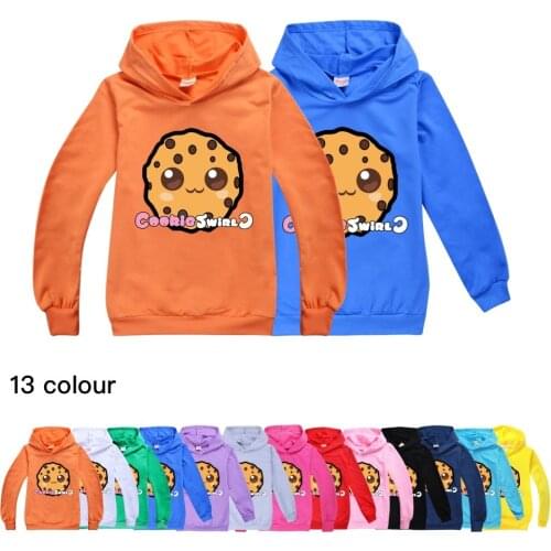 COOKIE SWIRL C Fashion Trade Child T Shirt Fashion Middle-aged Boys Girls Hooded Tops Kids Kawaii Clothing Teens Funny Shirt