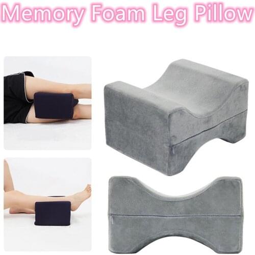 Memory Cotton Leg Pillow Sleeping Orthopedic Sciatica Back Hip Joint Pain Relief Thigh Leg Pad Cushion Home Foam Pillow