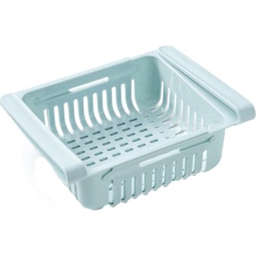 Storage Shelf Refrigerator Drawer Holder Plate Layer Storage Rack Kitchen Organizer Storage for Fruit Egg Phone Holder