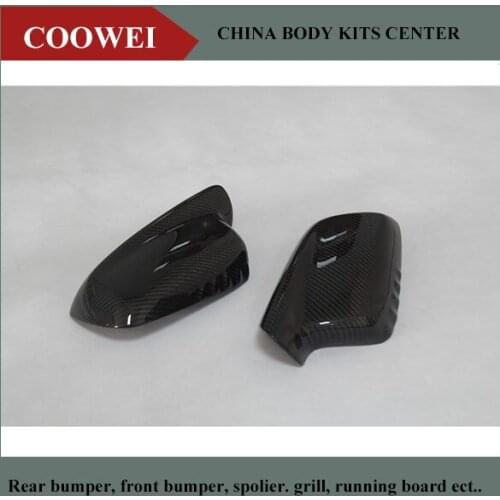 Full Replacement E65 E66 carbon fiber mirror cover Mirror Housings for BMW 7 Series E65 E66 2002-2008