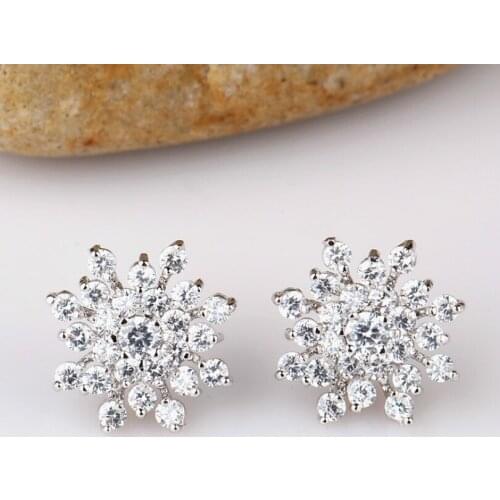 Korean Version Of The Crystal Ms. Xuar Crystal Earrings Jewelry Earrings Fashion Jewelry Wholesale Allergy Imitation