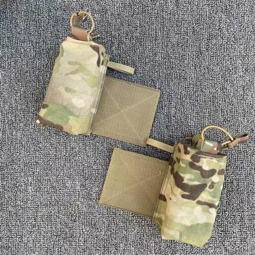 Tactical Radio Magazine Pouch for MK3 MK4 Micro Fight Chest Rig Plate Carrier Chassis Expander Bag Accessories