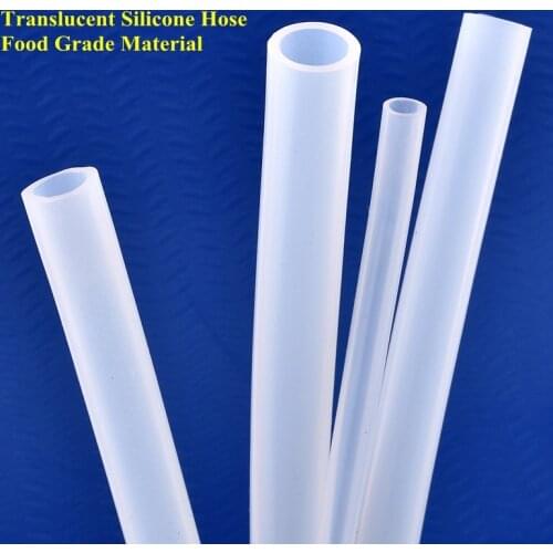 1M ID1~5mm Clear Transparent Food Grade Silicone Hose Aquarium Tank Air Pump Rubber Tube Garden Irrigation Soft Flexible Pipe