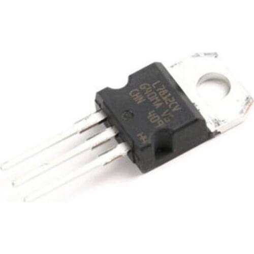 10PCS L7812CV TO-220 L7812 LM7812 7812 Positive-Voltage Regulators