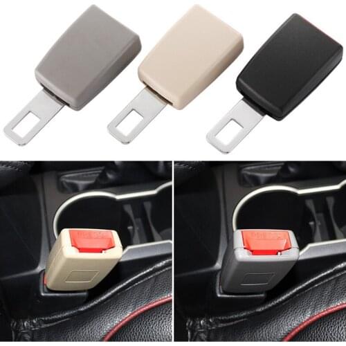 2 Pcs Car Buckles -(7/8" Metal Tongue) Safety Certified Universal Car Extension Socket Buckles Connector Automotive Belt Extende