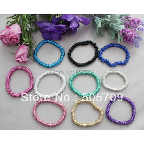 20PCS Mixed colours European Style Link Sweetie Bracelets #22464
