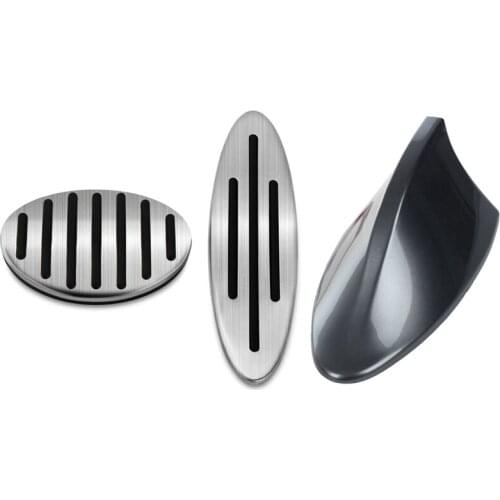 AM/FM Radio Shark Fin Antenna Signal for Nissan TIIDA X-TRAIL with Gas Brake Pedal Cover Set AT for Mini Cooper JCW R55