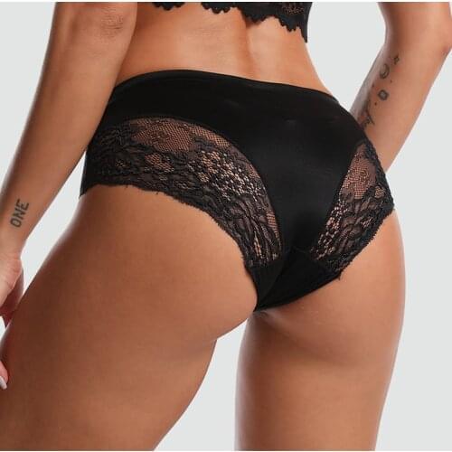 Seamless Panties WomenS Underwear Lace Panties Shorts Female Sexy Briefs Underpants Sensual Lingerie Women Girls Bikini