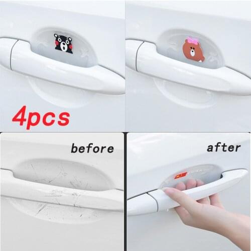 Door handle protective film door bowl decorative protective tape door handle lacquered surface scratch soft glue scratch-proof
