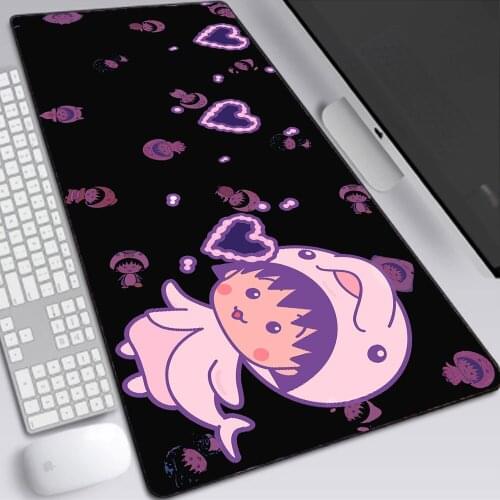 Notebook mousepad Kawaii anime large gaming player mini pc rubber desk mat computer keyboard one piece wholesale cute mouse pad