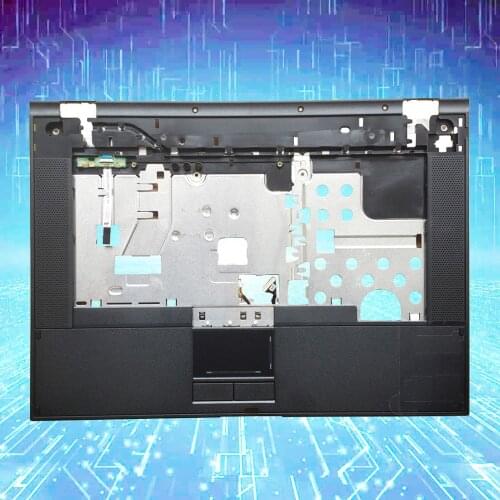 New For DELL Latitude E5500 Laptop LCD Bezel Palmrest W/ Touchpad Assembly upper case keyboard bezel 0XR723 0F153C