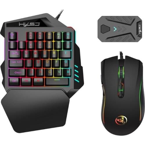 Keyboard Mouse for Androids Edition Wired Game Converter for PUBG Mobile Gamepad Gaming Keyboard Mouse Converter Adapter