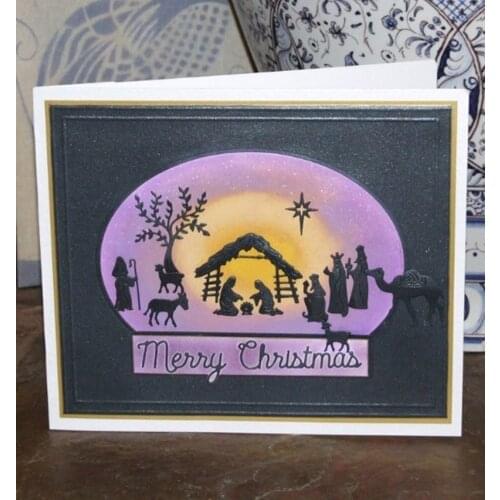 Christmas series metal Cutting Dies Stencils for DIY Scrapbooking stamping Die Cuts Paper Cards craft dies