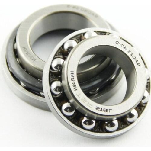 Motorcycle Steering Head Bearing Kit For Suzuki GW250 Inazuma RV125 RV200 VanVan GZ125 Marauder VL125 09267-25L01 09267-25009