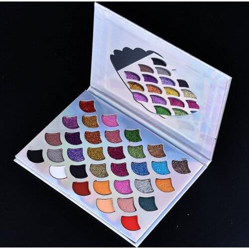 New 32 Colors Mermaid Scale Eye Shadow Pearl Matte Glitter sequin Eyeshadow