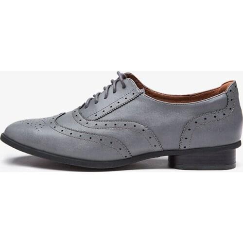 QUICHESHOES Penny Loafers Women Sheepskin Moccasin Genuine Leather Slip On Pointed Toe Flats Plus Size Shoes Handmade