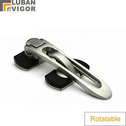 High quality,Thick solid 304 stainless steel security buckle/anti-theft clasp,360 rotation safety locks Simple/beautiful/durable