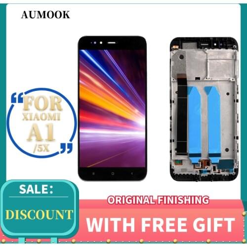 5.5 inch Display for XiaoMi MI A1 5X LCD Touch Screen With Frame Digitizer Assembly for Xiaomi MI A1 5X LCD replacement display