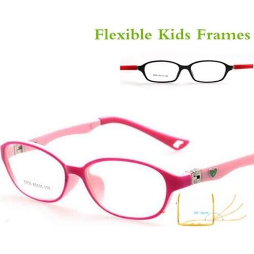 180 Spring TR90 Optical Eyeglasses Kids Frames Rubber Flexible Glasses Girls Boys Myopia Lense TR Children Spectacle Frame 8808