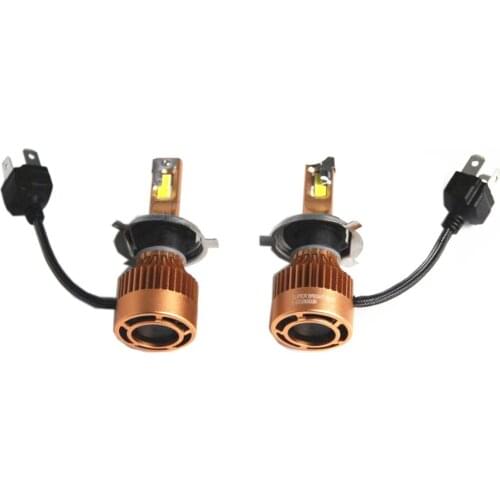 2PC Turbo LED H4 H7 Hi/LO H1 H3 H8 H9 H11 9005/HB3 9006/HB4 Beam real 35W 10000LM Headlight Fog Light Car Styling