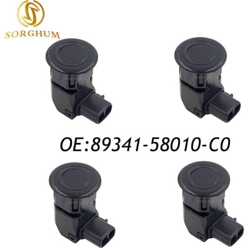 4PCS 89341-58010-C0 89341-58010 PDC Parking Ultrasonic Sensor For Toyota Alphard MNH10 ANH10 ATH10