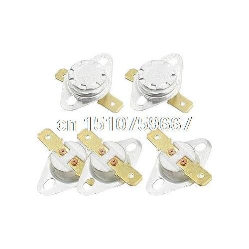 5Pcs NC Ceramic Temperature Switch Thermostat 250 Degree Celsius KSD301
