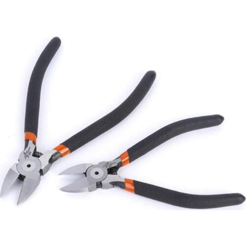 Hardware Tools Labor-saving Plastic Dipping 6-inch / 5-inch Nozzle Pliers Diagonal Pliers Non-slip Electronic Nozzle Plier