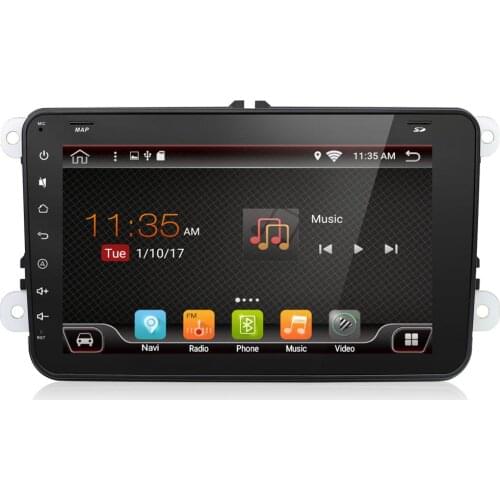 8" 2 Din 4 Core Android 10.0 For VW MAGOTAN PASSAT B6 Car Radio 2+32GB Car Multimedia Player 1024*600 Audio Stereo android 9.0