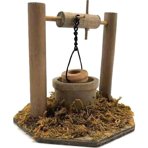 1/12th Mini Dollhouse Wooden Simulation Chicken Coop Decoration,Garden Outdoor Miniatures for DIY Dollhouse Accs