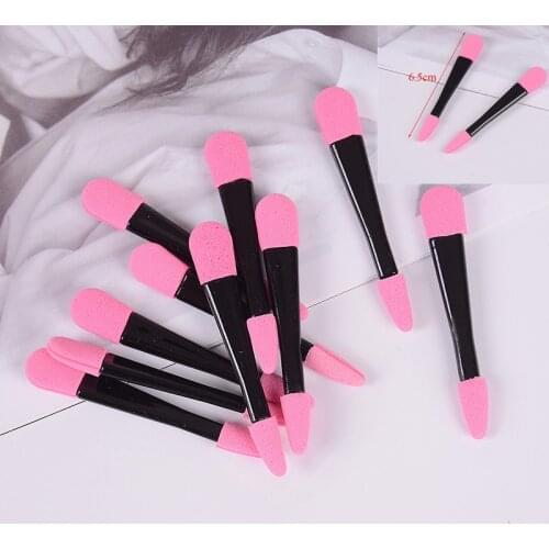 10/20pcs/Pack Double Side Cosmetic Makeup Eye Shadow Eyeliner Brush Sponge Applicator Tool for Women Lady Beauty Makeup Tool