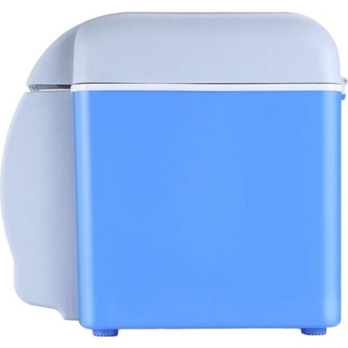 Mini Car Fridge 7.5L Mini Refrigerator In The Car Portable Great for Office Car Electric Freezer Warmer Cooler Auto Compressor